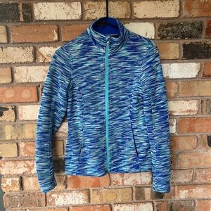 SPYDER Full Zip Knit Blue Jacket